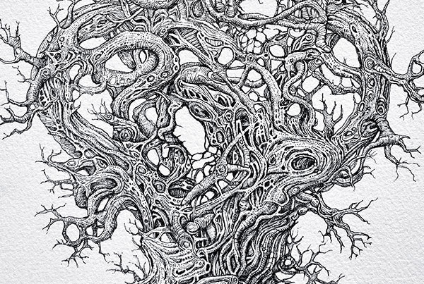 Art print. “About a Tree”
